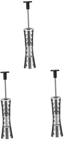 TOPBATHY 3 Pezzi Kitchen Essentials Jalapeno Corer Tool Rack Gadget da Cucina Strumento per Ciliegie Caramelle Gommose Rimozione Crostate Affettatrice Gadget per La Casa Snocciolatore per