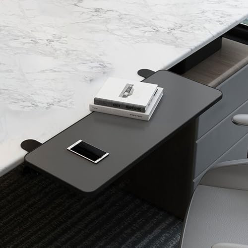 Ergonomische Schreibtischverlängerung Computer-Ellenbogen-Armlehne & Tastaturablage, ohne Bohren, verstellbare Höhe für Komfort, ideal für Home Office & Gaming Setup