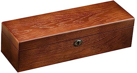 Healeved Holz Uhrenbox Multifunktionaler Uhren-organizer Uhrengehäuse Aus Holz Uhren-displaybox Schmuckverpackungsbox Uhrenbehälter Dekorative Uhr Fällen Schutzhülle Schmuck Container