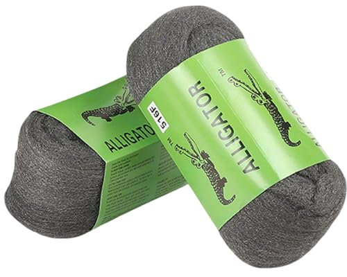 2-Pack Ultra-Fine 0000 Steel Wool for Pest Control – Effectively Blocks Mice and Rats by Sealing Small Holes, Gaps in Siding, Pipes, Vents, and Around the House or Garden.