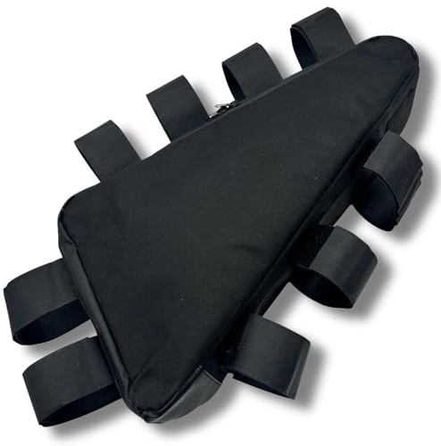 E Bike Battery Bag Ebike Triangle Battery Storage Bag Medium Large One Size Heavy Duty, Bike Pannier Bag, Frame Bag, Waterproof, Water Resistant, Nylon