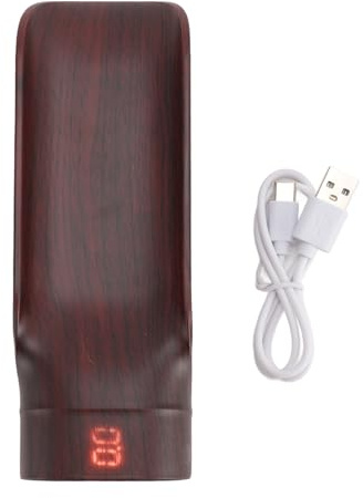 Scala del cucchiaio da tè 100 g range da 0,1 g di laurea USB ricaricabile in legno Elettronico Tè Bacine