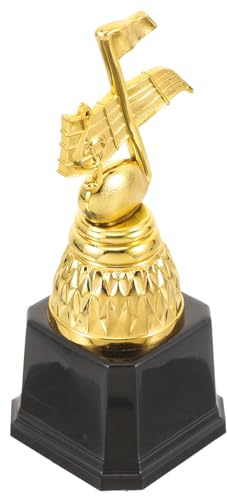 Homoyoyo Musiktrophäe Kunststoff Kleiner Trophäe in Musiknotenform für Gesangswettbewerb Stabile Auszeichnung für Musikwettbewerbe und Live Events Wiederverwendbar