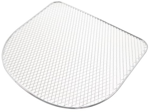Drahtkorb für Elektrobackofen, Silber, Backofen Heißluftfritteusengitter | Frittierkorb für Heißluftfritteuse, Rost für Elektrobackofen, Geeignet zum Trocknen von Kräutern und Obst