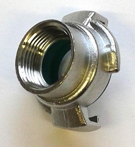 GEKA-kompatibel: V4A Garten-Schnellkupplung 3/4 IG Viton-Dichtung