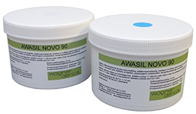 AWASIL NOVO 90 Silikon Kautschuk knetbare Abformmasse 90 Shore A 1 kg