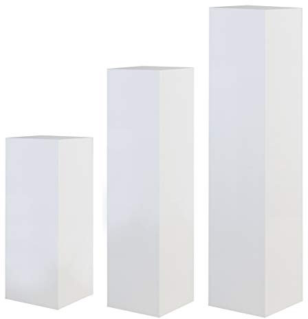 Casablanca Säule Solid Weiss glänzendH.100cm
