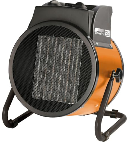 SIP FIREBALL Turbofan 5000 Electric Fan Heater 400V 5kW 17,064BTU/hr 2 Heat Settings & Cool Function