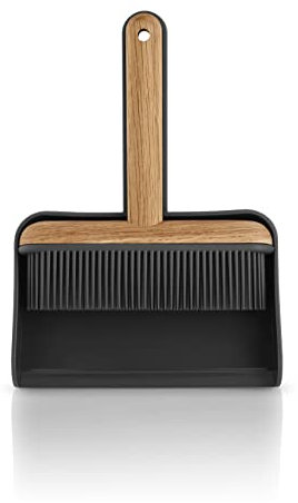 EVA SOLO | Handfeger und Kehrschaufel | Jederzeit Gute Hygiene – die Silikonhaare entfernen leicht Staub, Krümel u. a. und können anschließend gespült Werden | Reinigung