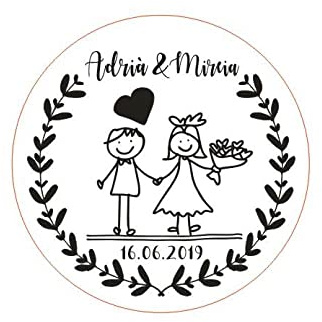 Abrebotellas de cerveza personalizado - Lindo novio de boda y estilo de novia Fecha de aniversario de boda Personalización Divertida decoración de madera Imán de madera Magnético Favor de fiesta