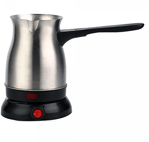 Cheffinger Scaldacaffè - Caffettiera Turca Elettrica Moka ed Espresso - 600W ECMO0.6