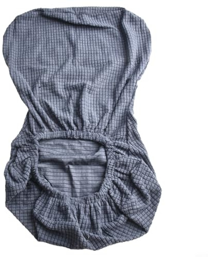 Sileduove Abwischbarer, wasserdichter Stuhlbezug aus dehnbarem Polarfleece, perfekt für Standard-Schmetterlingstühle (dunkelgrau)