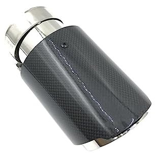 Auto Auspuff Endrohr 1 Stück Universal Silber Edelstahl Auto Auspuffanlage Schalldämpfer Endrohre Für Golf 7 Für Golf6 Endrohre Auspuff(51MM IN 76MM)