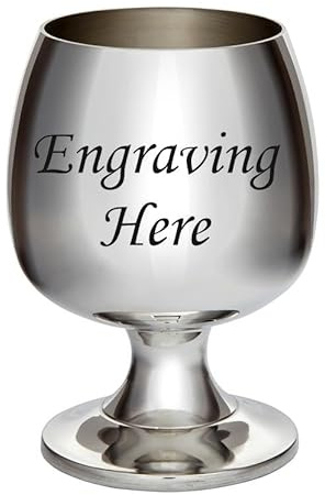Wentworth Pewter Brandy Kelch (mit Gravur)