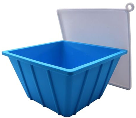 Moules de bloc de bain de glace, moule à glace à plongeon froid | Moule de bloc de glace en silicone pour baignoire | Boissons au congélateur en couvercle Accessoire de bain de refroidissement de refr