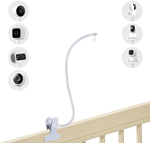 FloraVigo Universelle Kamerahalterung für Babyständer und Babyphone, multifunktionaler 60-cm-Telefonständer, Geeignet als Befestigungshalterung zum Aufhängen von Spielzeug am Babybett