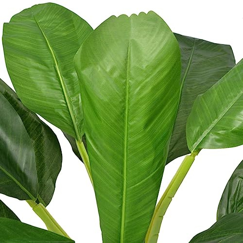 Generico Albero Banana Artificiale con Vaso 150 cm Verde,Casa e Giardino,Arredo,Flora Artificiale,Verde,6.25 kg,244454