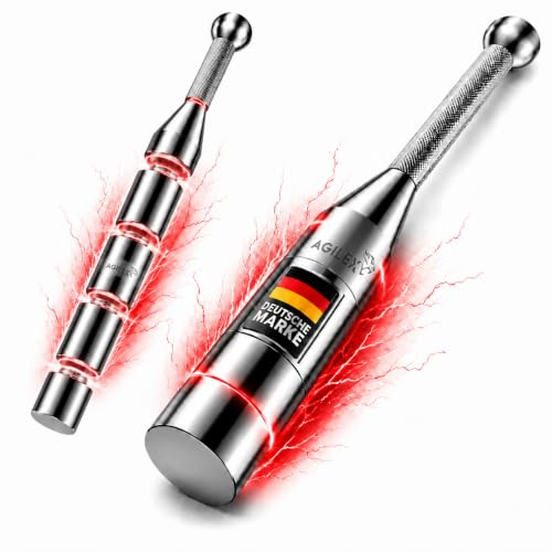 AGILEX verstellbare Indian Clubbell/Macebell 3–8 kg aus Stahl | 6 Gewichtseinstellungen· 1-kg-Schritte · Trainings-PDF · Steel Mace · Griffkraft, Schulter, Core & Mobility