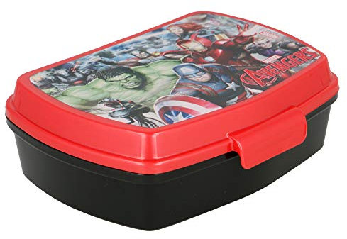 Stor 87774 Sandwichera Rectangular, Compuesto, Multicolor, 15x10x5 cm