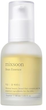 Mixsoon Bean Essence Exfoliante Serum Facial – Ácido Hialurónico Serum Vitamina C Hidratante– Skincare Coreano Seuro Facial Mujer y Hombre para Piel Radiante Tipo Glass Skin – 30ml
