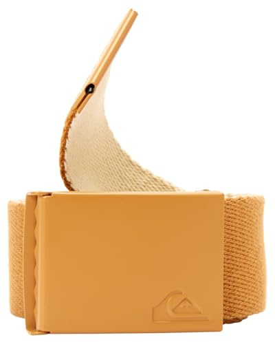 Quiksilver The Jam, Cinturón para Hombre, Bone Brown, Talla única