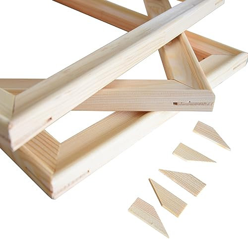 GP TONER Art Canvas Frame, Wooden 24x16 in/60x40 cm, Oil Painting Display Stretcher Bars for Arts and Crafts