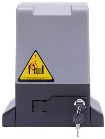 Schiebetorantrieb mit Fernbedienung Toröffner Elektrisch Automatisch 750W Automatiktorantrieb Schiebetorantrieb bis 2000 kg