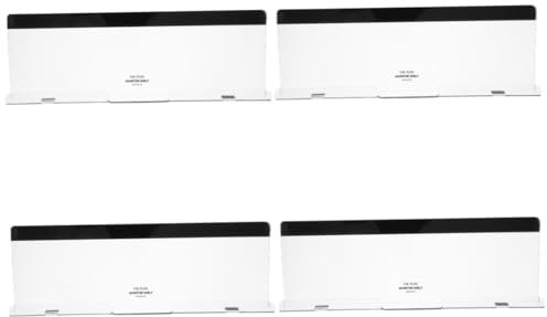 NUOBESTY 4stücke Memo Board Für Computerbildschirm Transparente Notizenhalterung Organisation Von Erinnerungen Und Wichtigen Mitteilungen Im Büro Oder