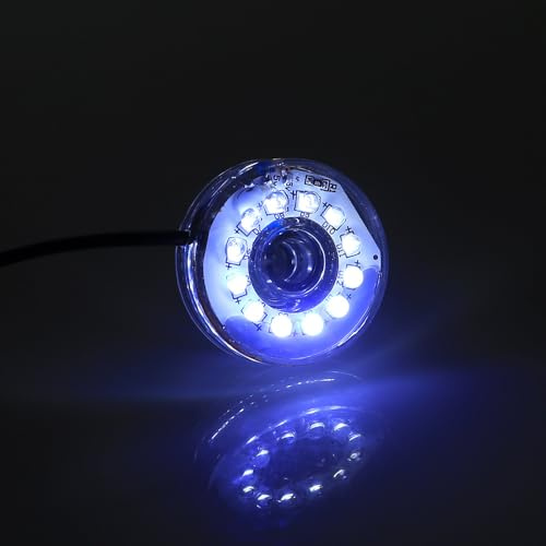 LED Aquarien Unterwasser Licht, Wasserdichtes USB Aquarienlicht mit Festen Saugnäpfen zur Aquarien Dekoration