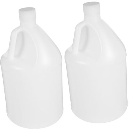 ABOOFAN 2piezas Jarras Vacías De Plástico De Jarra De Agua Con Tapa Recipientes Para Almacenar y Dispensar