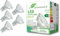 greenandco 5x GU10 | sustituye a 44 vatios | blanco neutro 4000K | 2.5W 450lm | 100° | sin parpadeo | eficiencia energética clase A | bombilla LED 230V | no regulable
