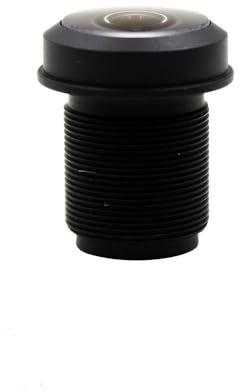 SOKNKSTF Lente de 1,44 mm, Gran Angular de 5,0 megapíxeles, 180 Grados, Interfaz MTV M12 X 0,5, Lente Ojo de pez de visión Nocturna por Infrarrojos for cámara CCTV(Lens Only)