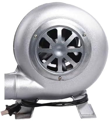 JOUFNING 220V Soffiatore Elettrico per Fabbro - Soffiatore Elettrico A velocità Variabile, Soffiatore per Forgia A Carbone A Basso Rumore, Ventole A Filo di Rame, per Fabbro(80W)