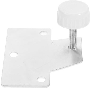 Lurrose Placas de Hierro de Alta Resistencia y Tornillos de Montaje para Instalación Segura Rápida para la Seguridad Rendimiento del Aire Acondicionado