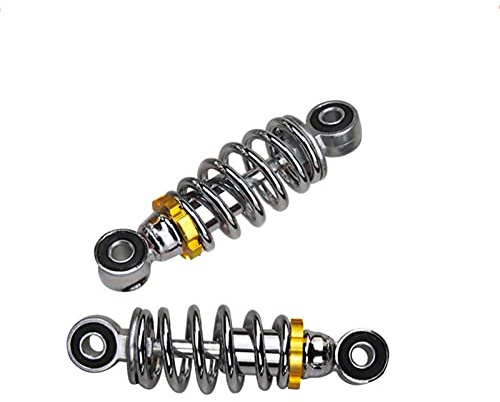 Fahrradstoßdämpfer,Mtb Dämpfer 1 Paar 135mm 150mm 180mm 200mm Heckfeder Stoßdämpfer Suspension für elektrisches Motorrad Moped Elektrische Fahrrad(180mm)