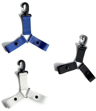 Sujetadores de Pompones para Bolsa de Cheerleading,3 Piezas Correa De Animadora | Soporte Para Pompones De Bolsa De Porristas Con Botón,Para Animación, Competición, Evento De Equipo, Actividades