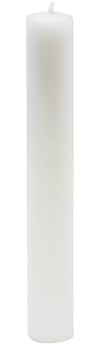 Cereria Di Giorgio - Candela Cilindrica - Diametro 7 cm Altezza 40 cm - Colore Bianco Cloud - Lunga durata