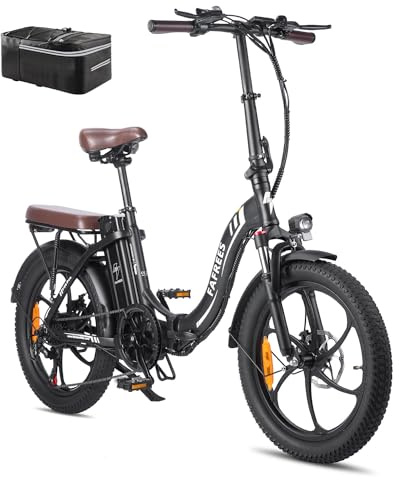 Fafrees F20 PRO E-Bike Klapprad Elektrofahrrad 20 Zoll Fatbike, 250W Motor 36V 20AH Akku, 20 * 3,0 Zoll Mountainbike Elektrofahrrad 40 Nm