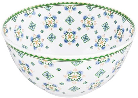 Les Jardins de la Comtesse - Insalatiera profonda in melamina pura - Contorno - Evora - 3L / 25 cm - Servizio da tavola quasi indistruttibile MelARTmine