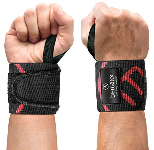 Handgelenk Bandagen Fitness Krafttraining - 2x Wrist Wraps Handgelenkbandagen, Handgelenkstütze für schwere Gewichte Bodybuilding Hanteln | Handgelenkschoner Zughilfe Frauen Männer Kraftsport Sport