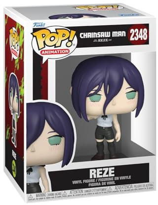 Funko POP! Animation: Chainsaw Man Reze - Reze (1 in 6 Chase Chance) | Official Merch - Collectable Vinyl Figurine for Shelf Display - Birthday Gift Idea for Fans and Collectors
