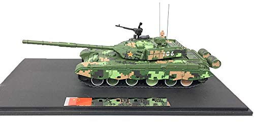 CMO Panzer Modelle Metall 1:72, Typ 99 Hauptpanzer der chinesischen Armee, Druckguss Militär Tank, Kinderspielzeug und Geschenke, 6,3 x 2 Zoll