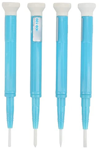 Uadme Ajustar Destornillador De Frecuencia, 4 Uds Juego Destornilladores Ranurados Ceramico Phillips Ranurado AntiestáTicos 1,3Mm 1,8Mm 2,6Mm 2Mm Para Ajuste Circuito