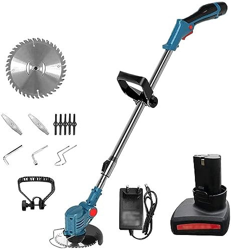 HYQHYX greencut desbrozadora Cortacésped eléctrico, cortacésped doméstico pequeño, cortacésped Recargable, 1600W, Corte/desmalezadocortabordes