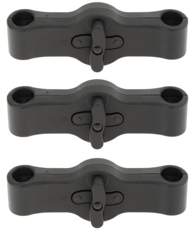 3x acoplador de silla, Conector de cochecito gemelo, conectores portátiles para cochecito doble, pieza de reemplazo para carrito infantil, para leclerc