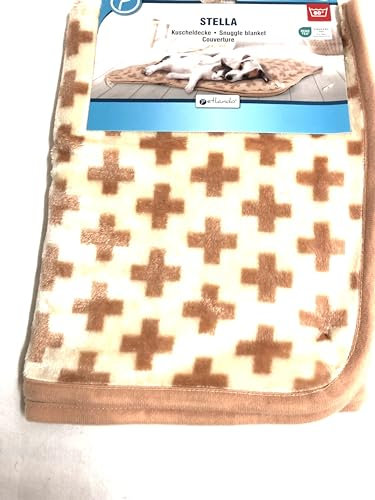 Petlando Hunde-Kuscheldecke Stella M Sand 120x80 cm