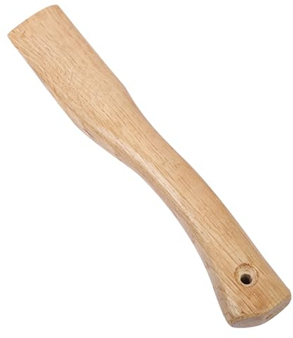 Poignée de hache Poignée de hache courte en bois Poignée de hachette de remplacement avec trou de suspension Poignées de hache incurvées lisses de 14,6 pouces Poignée de hache Poignée de hache Poignée