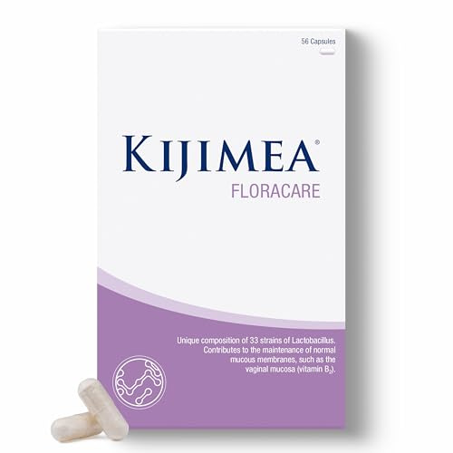 Kijimea® FloraCare - Inspired by The Natural Vaginal Microbiome | 33 Carefully Selected strains of Lactobacillus in a high Dosage + Vitamins B2, B3, B7, and Zinc - 56 pcs