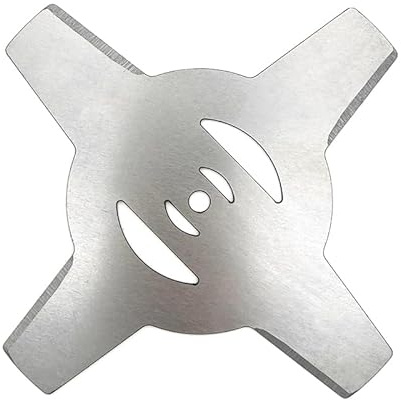 Ricambi for Utensili elettrici da Giardino, Accessori, Lama for tagliabordi elettrica, Piastra Metallica a 4 Denti
