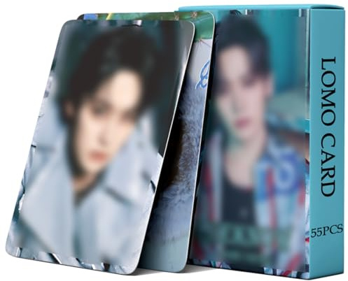OIXYA SKZ Photocards Set,photocard KPop of 55 cartes postales + pour le nouvel album -C
